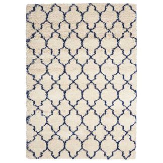 An Image of Amore 2 Rug Ivory Blue