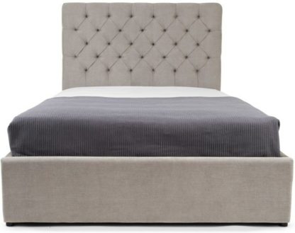 An Image of Skye Super Kingsize Bed with Storage, Owl Grey