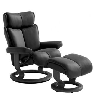 An Image of Stressless Magic Classic Chair Stool Noblesse