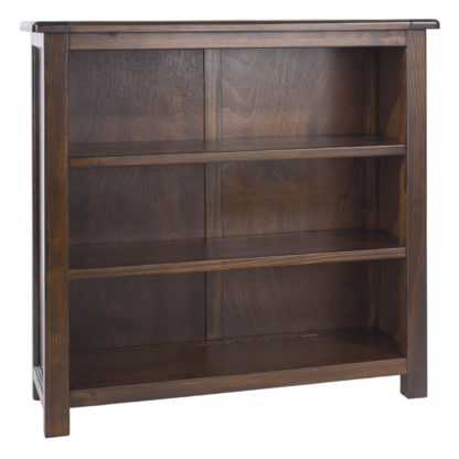 An Image of Boston Low Bookcase Brown
