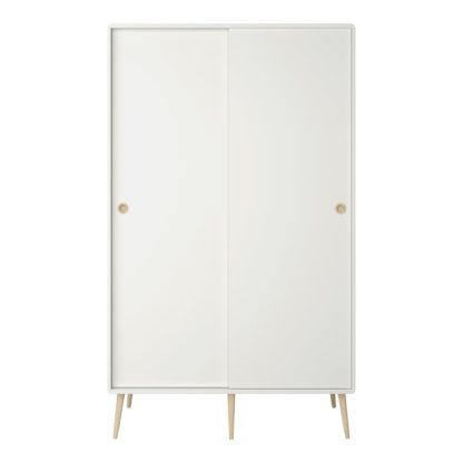 An Image of Softline Sliding 2 Door Wardrobe Grey