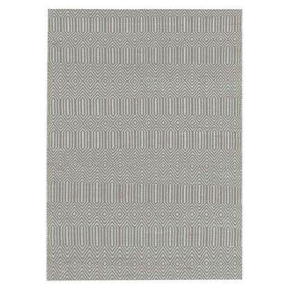 An Image of Sloan Cotton and Wool Rug Silver