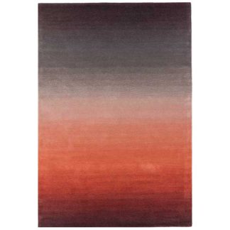 An Image of Ombre Rug Rust