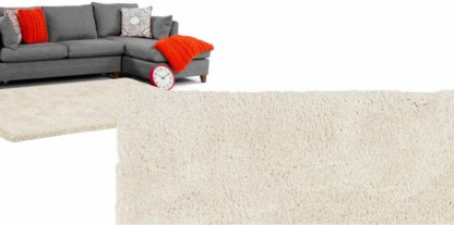 An Image of Dellis Rug, Extra Large 200 x 300cm, Off White