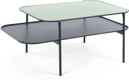 8d731d2ae08ad00109650face4a99b3f57ac4a0bfe4f8dc08ca0b0a2ceeb0c80.jpg An Image of Grenadine Coffee Table, Navy and Frosted Glass
