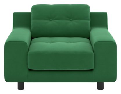 8e764c259bd0cfe0d1c6c39970dd0d8fbb9ae964ae5c17d80d964cf9f1c8d7c3.jpg An Image of Habitat Hendricks Navy Velvet Armchair