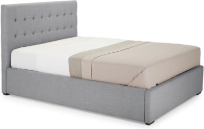 An Image of Finlay King Size Ottoman Storage Bed, Persian Grey