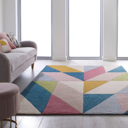 An Image of Metro Rug MultiColoured