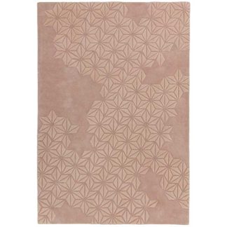 An Image of Starburst Rug Pink