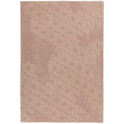 An Image of Starburst Rug Pink