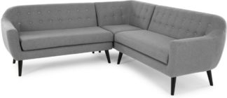 An Image of Ritchie Corner Sofa, Pearl Grey