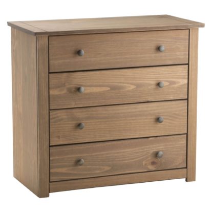 An Image of Santiago 4 Drawer Split Chest Natural