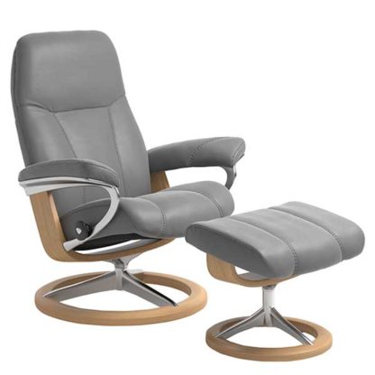 An Image of Consul Large Signature Chair and Stool Quickship