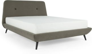 An Image of Edwin Double Bed, Pavilion Marl Grey