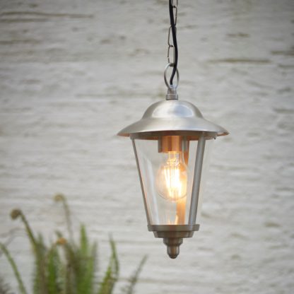 An Image of Klien Outdoor Pendant Fitting Stainless Steel