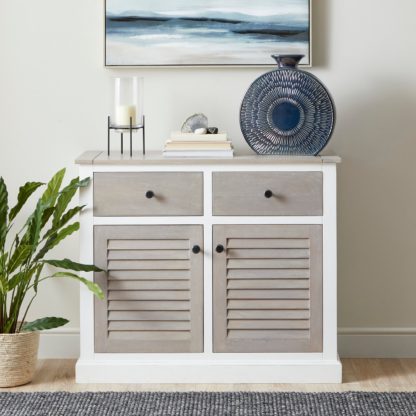An Image of Harbor Small Sideboard White