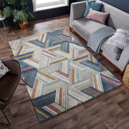 An Image of Ortiz Rug MultiColoured