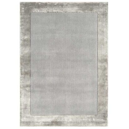 An Image of Ascot Rug Silver