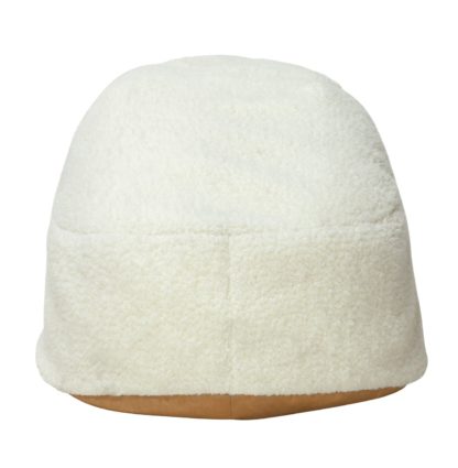 An Image of Argos Home Faux Fur Bean Bag - Chocolate