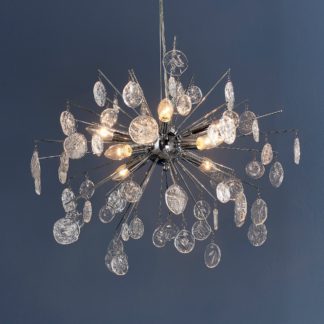 An Image of Pampa Sputnik 8 Light Pendant Fitting Chrome