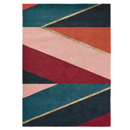 An Image of Sahara Rug Burgundy