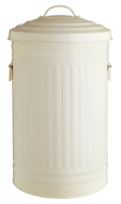 An Image of Habitat Alto 52 Litre Kitchen Bin - Galvanised Steel