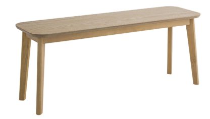 An Image of Habitat Skandi Light Oak Veneer Dining Bench