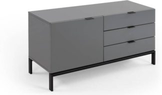 An Image of Marcell Compact Sideboard, Grey