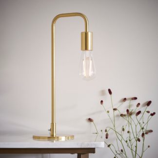An Image of Cay Desk Lamp Brass