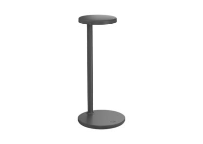 An Image of Flos Oblique Table Lamp Matt Anthracite