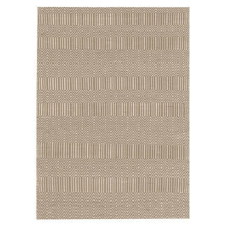 An Image of Sloan Cotton and Wool Rug Taupe