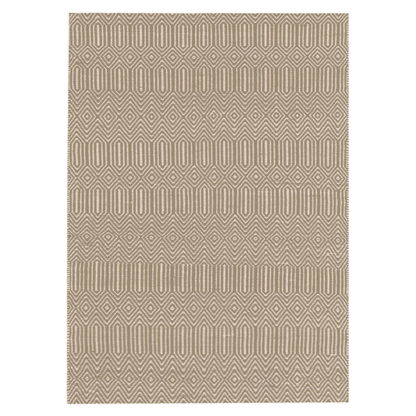 An Image of Sloan Cotton and Wool Rug Taupe