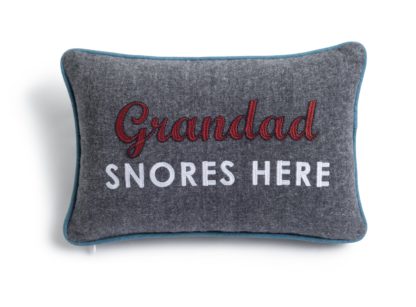 An Image of Argos Home Grandad Cushion