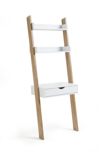 An Image of Habitat Ladder Office Desk - White