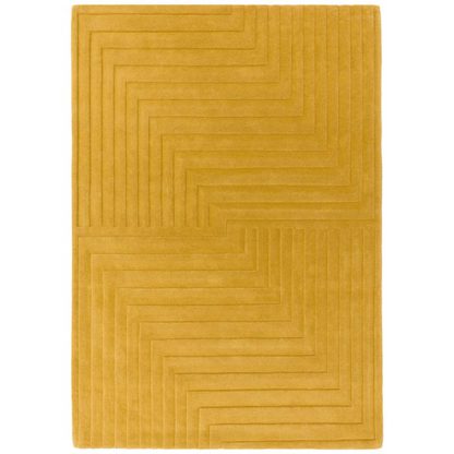 An Image of Form Rug Ochre