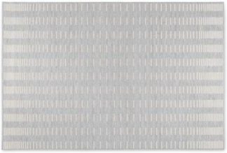 An Image of Ozzie Indoor/ Outdoor Flat Weave Rug, Large 160 x 230cm, Light Grey