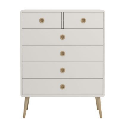 An Image of Softline 6 Drawer Chest Grey