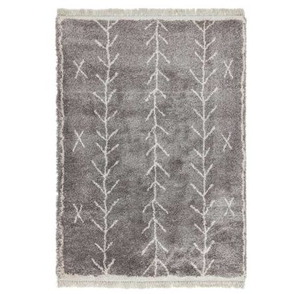 An Image of Rocco Arrow Rug Grey