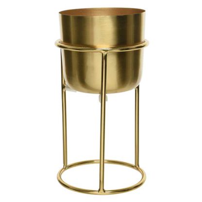 An Image of Gold Planter