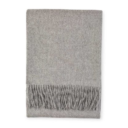 An Image of Heal's Alpaca Throw Slate