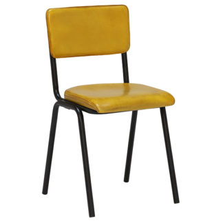 An Image of Twyford Dining Chair Leather