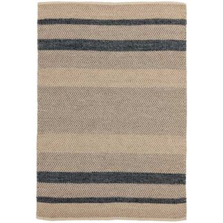 An Image of Fields Rug Ebony