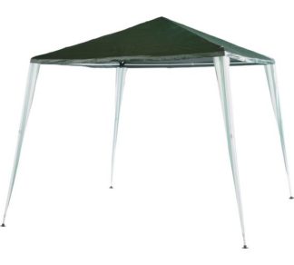 An Image of Argos Home 2.7m x 2.7m Garden Gazebo - Green