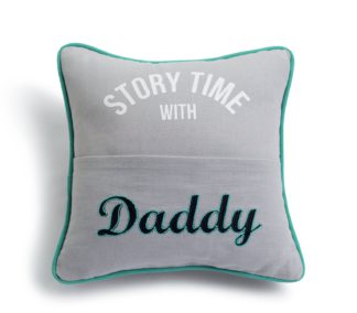An Image of Argos Home Daddy Story Time Cushion