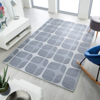 An Image of Mesh Rug Mesh Grey