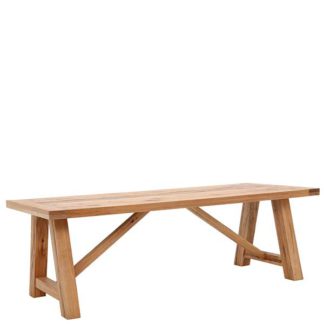 An Image of Salisbury Dining Table Rustical Oak