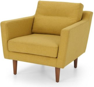 An Image of Walker Armchair, Orleans Yellow