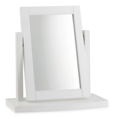 An Image of Carrington Vanity Mirror White
