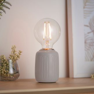 An Image of Cornelia Table Lamp Taupe