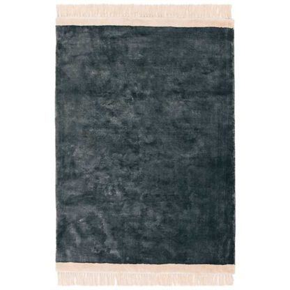 An Image of Elgin Rug Petrol and Pink